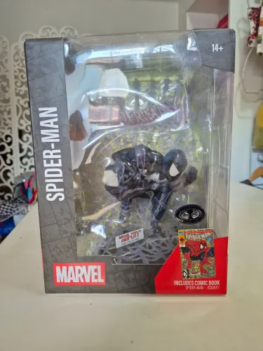 Spiderman Mcfarlene Black Suit 1/6 LACRADO