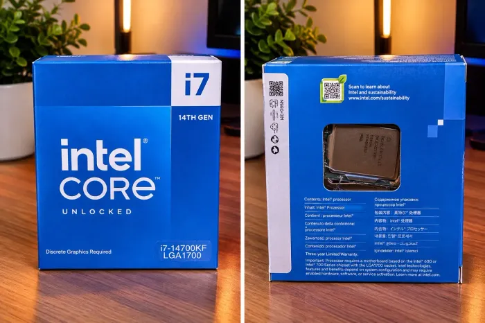 Intel Core i7-14700KF 14ª Geração LGA1700 Novo