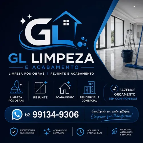 Limpeza pós obra
