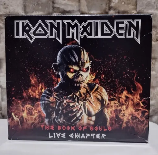 Iron Maiden CD The Book Of Souls: Live Chapter Box Exclusive Walmart