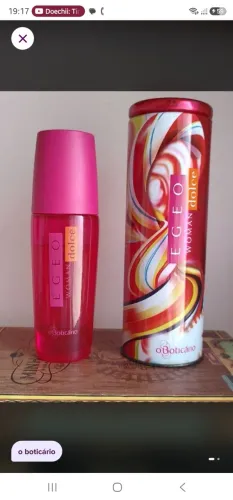 Egeo Dolce Woman Original Antigo 100% Completo Nunca Usado 