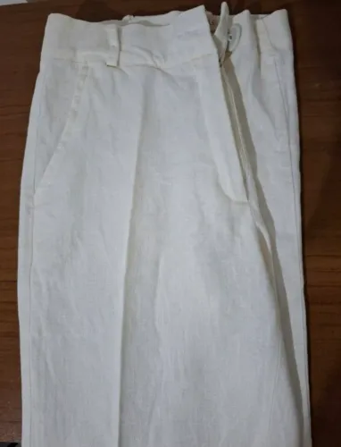 Calça de linho
