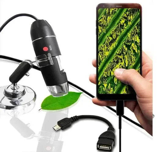 Microscópio Digital Zoom 1600x usb