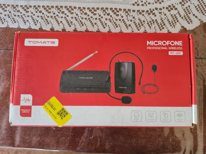 Microfone de lapela