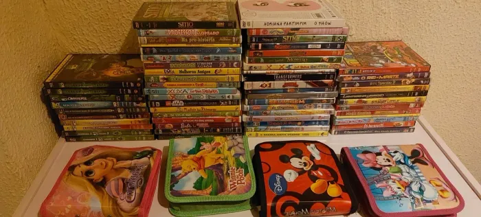 250 Cds de diversos filmes