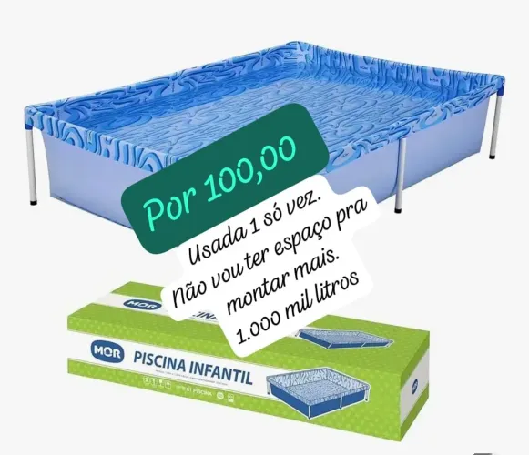 Piscina 1.000 litros