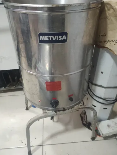 Mesas coifa chapa e fritadeira 