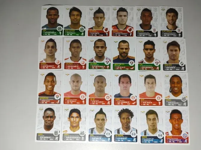 Figurinhas do Álbum do Brasileirão 2013