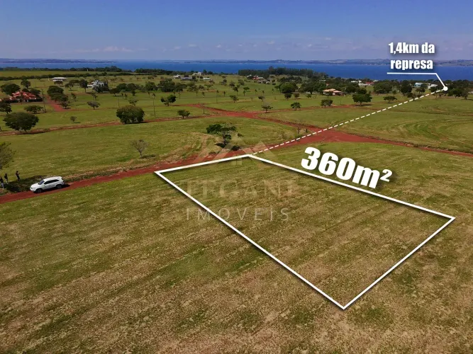 VISTA PARA A REPRESA - LOTE DE $360m² NO RIVIERA IV - R$ 45.000,00