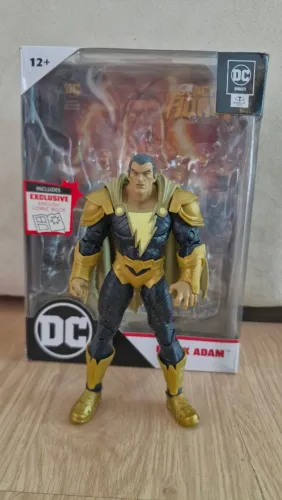 BLACK ADAM MCFARLANE TOYS ADÃO NEGRO PAGE PUNCHERS LEIA O ANÚNCIO