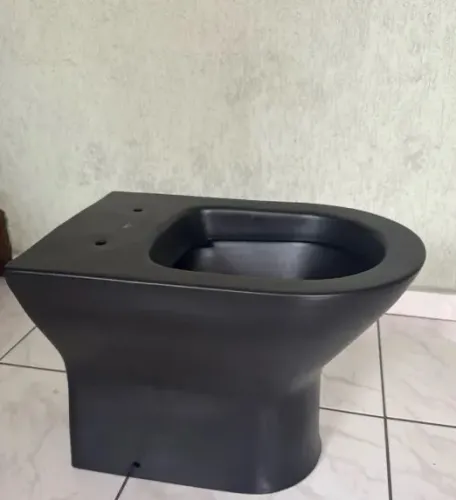 Vaso sanitário roca preto fosco