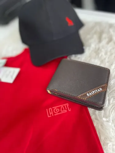 Kit camisa carteira e boné presente dos dias pias