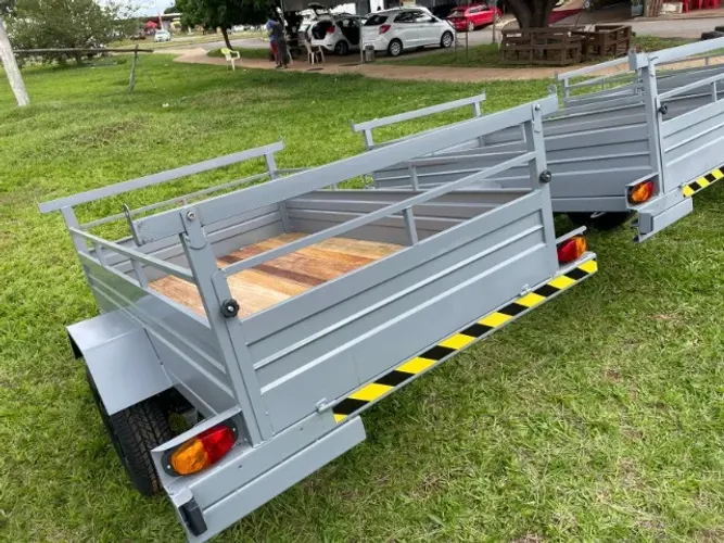 Carretinha 2.50 x 1.20 nova | Prática e resistente