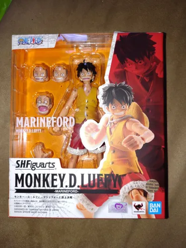 Figuarts Luffy Marineford One Piece lacrado
