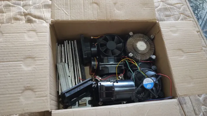Coolers e ventoinhas, espelhos deplqca mãe de computador