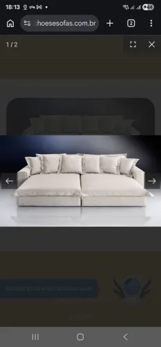 Sofa de alto padrão