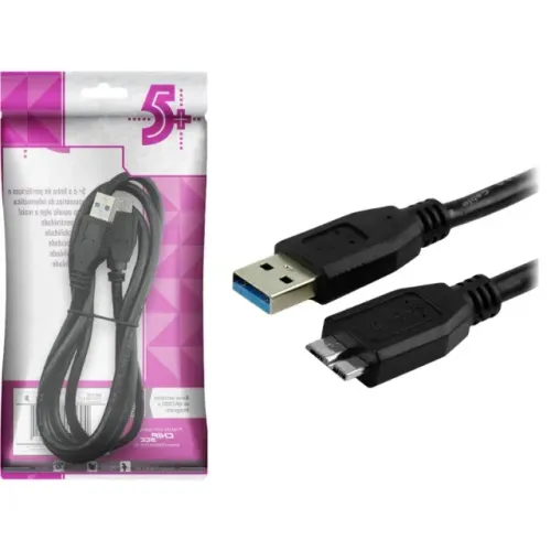 Cabo P/ Hd Externo Usb 3.1 - 1.2 Metros - 5+ *ENTREGA GRÁTIS*
