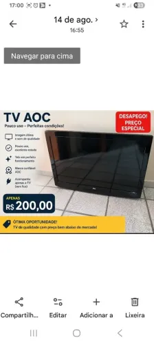 Tv AOC 32 polegadas