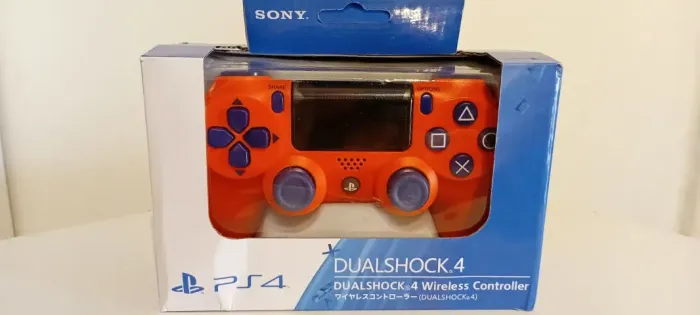 CONTROLE DUALSHOCK 4 PARA PS4 SUNSET ORANGE