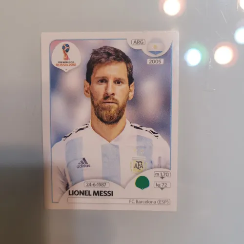 Figurinha Lionel Messi Copa de 2018 original 