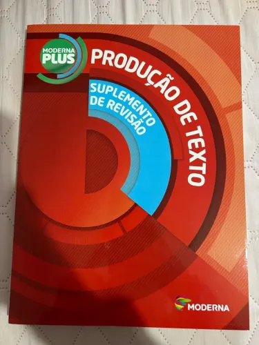 Box de apostilas de produção de texto morderna plus (5 volumes)
