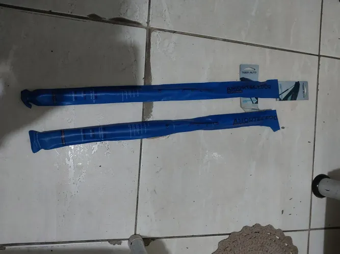 Par amotecedor porta mala brava