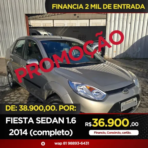 Ford Fiesta Sedan 1.6 16V Flex Mec. 2014