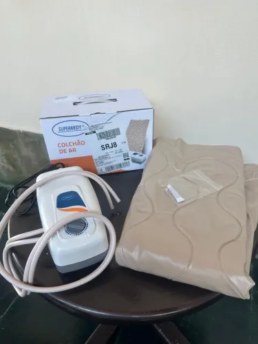 Colchão Inflável 110v Pneumático Anti Feridas Anti Escara com Motor Incluso Supermedy
