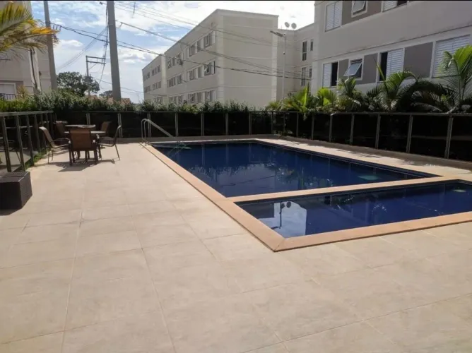 Apartamento 2 Quartos com Piscina e Portaria 24h próximo ao quartel