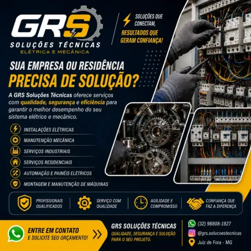 ? Elétrica, mecânica e automação com qualidade! ? *