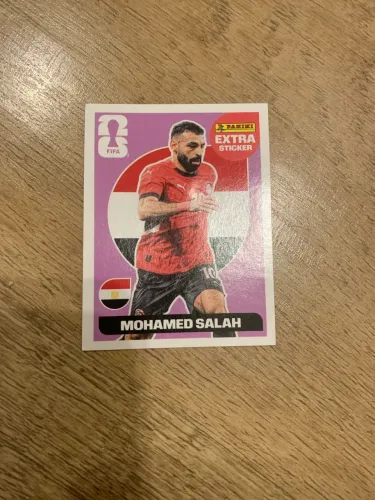 Figurinha legend roxa mohamed salah