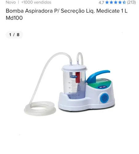 Bomba secreção