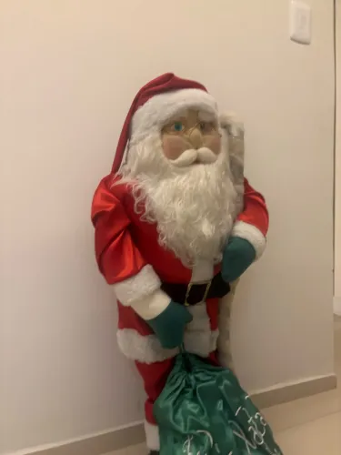 Papai noel decorativo 90cm