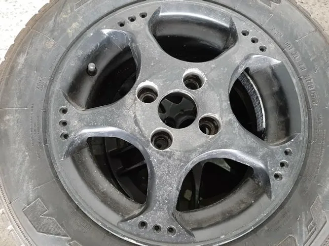 Roda aro 13 Estrela Grafite Mangels 4X100 VW