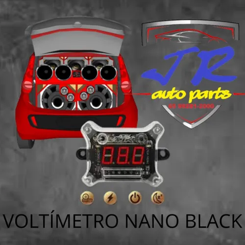 Voltímetro Sequenciador de Saídas AJK Control Sound Display Configurável