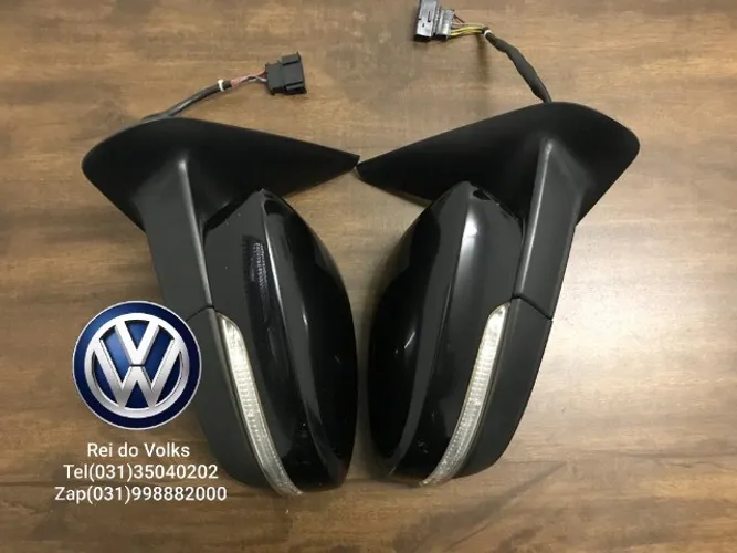 Retrovisor  elétrico com seta original VW do Gol e Voyage G6 a G8