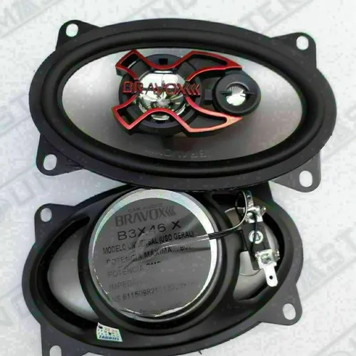 Alto-falante. Bravox. Triaxial. 4X6". Garantia. Novo. Instalado.