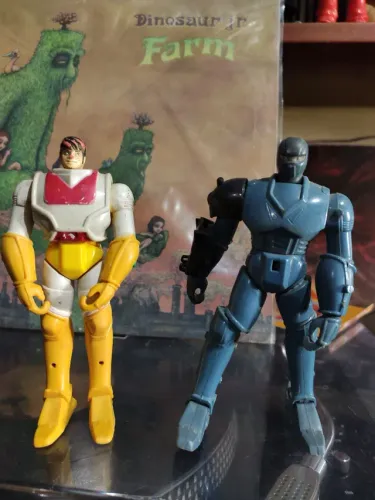 Bonecos Samurai Warriors antigo anos 90