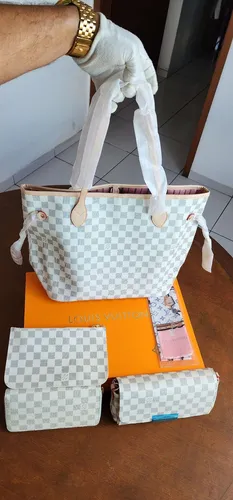 Kit Bolsa Louis Vuitton Neverfull 