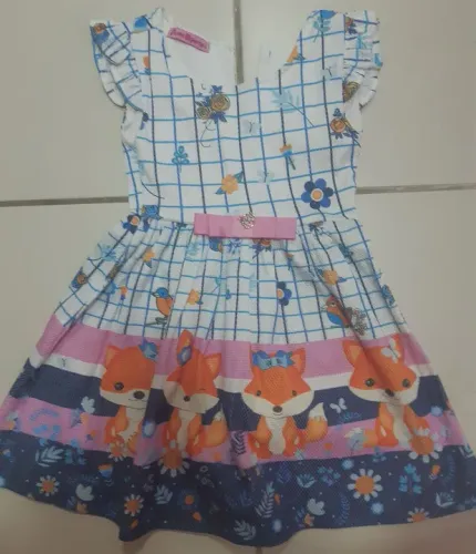 Vestido raposinha tamanho 4
