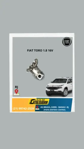 Catalisador Fiat Toro