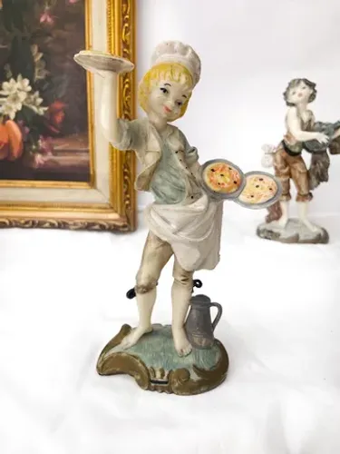 Escultura Simonelli Pizzaiolo | Antiguidades | Donareliquias