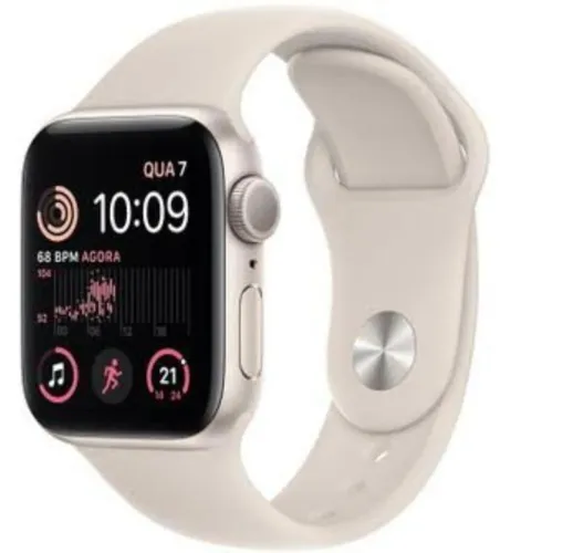Apple Watch Se 2 40 mm Branco Estelar (2023) | Lacrado Novo | Loja Fisica