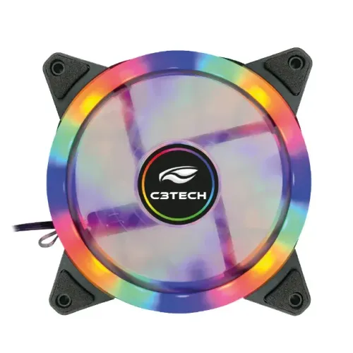 Cooler Fan 120mm C3Tech F11-L150M Led Multilcores *Molex - WZetta