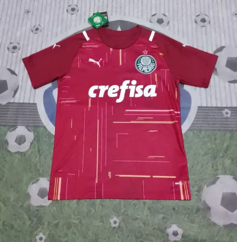 Camisa Palmeiras Goleiro III 2021 Vinho P 