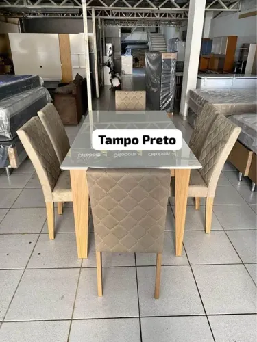 mesa de jantar linda barata