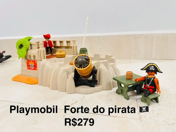 Playmobil forte do pirata