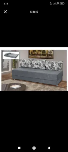 Sofá Cama 3 lugares