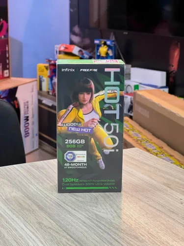 Loja física Infinix HOT 50i Free Fire 256GB 8GB RAM 