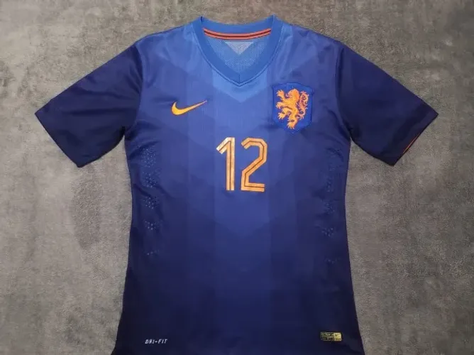 Camisa Oficial Holanda Nike 2014 (Copa), tamanho PP (46x67cm). Disponíveis outras seleções
